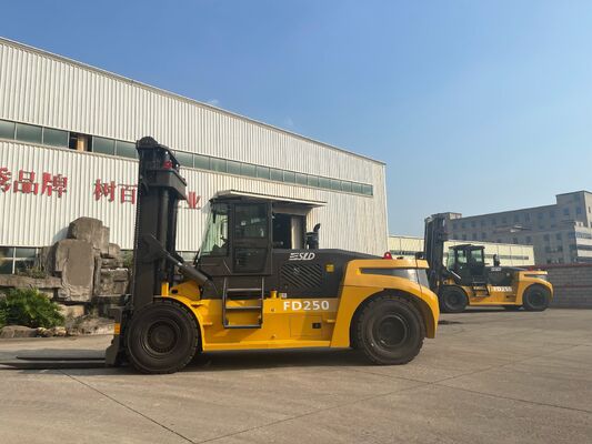 FD200 20 Ton Diesel ciężki wózek widłowy Cummins Silnik 8,0 g Mast Warehouse Logistics