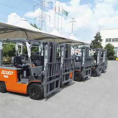 Czterokołowy 3 tony 3,5 tony 6k 7k Elektryczny wózek widłowy