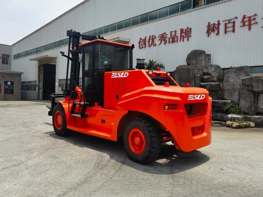 15 ton FD150 ciężki wózek widłowy o długości widła 1800 mm dla efektywnego obsługi