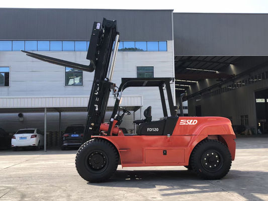 FD150 15 Ton Diesel ciężki wózek widłowy Yuchai Silnik 4,0 g Mast Container Handling