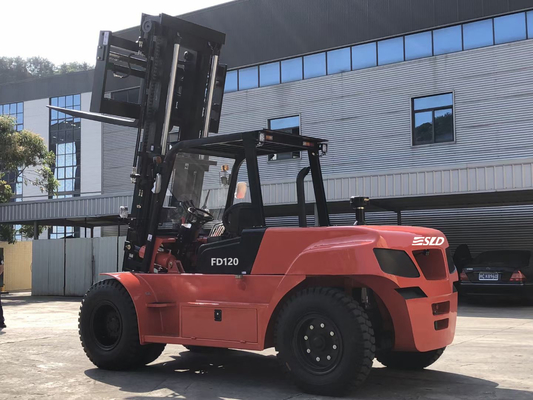 SLD 12 ton wózek widłowy z nadgłośną ochroną Cummins silnik hydrauliczna przekładnia