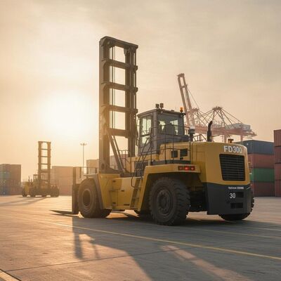 FD300 30 Ton Diesel Ciężki wózek widłowy Yuchai Silnik 5,5 g Mast Container Handling
