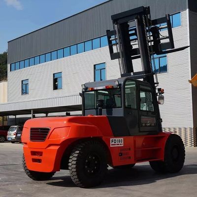 Przemysłowy hydrauliczny FD160 35k Podnoszenie mocy Ciężki wózek widłowy