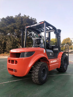 3m 8000 funtów 8k 3,5T 3500kgs 4WD 4X4 Terenowy wózek widłowy