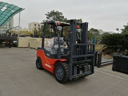 3m FD30 3000kg Diesel 3-tonowy wózek widłowy z przesuwem bocznym