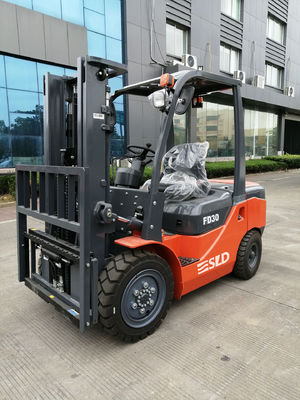 3m FD30 3000kg Diesel 3-tonowy wózek widłowy z przesuwem bocznym