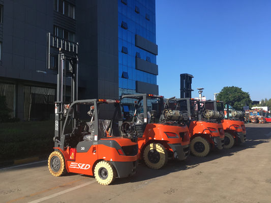 3000mm 6k 3t Podwójny wózek benzynowy LPG
