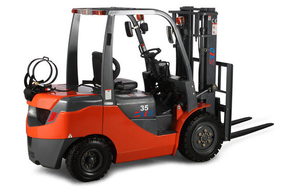 Hydrauliczny 3,5-tonowy wózek widłowy gazowy FY35 Lp Automatyczna skrzynia biegów