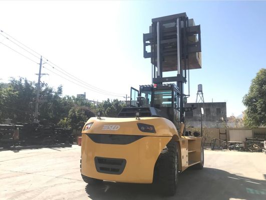 Ciężki wózek widłowy magazynowy 20 ton 32 tony Transport kontenerów materiałowych