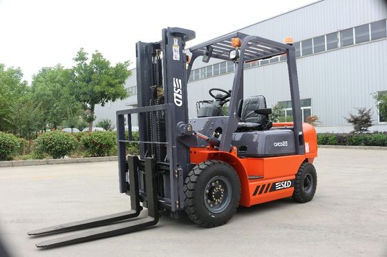 2 etap / 3 etap 1070x120x40mm Wózek widłowy 2,5 tony Diesel Wózek widłowy