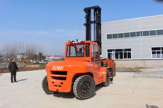 Wózek widłowy z silnikiem wysokoprężnym wielostopniowy 10 ton 1520x175x85mm