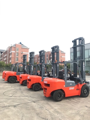 ISUZU Engine 4000 kg Załaduj przemysłowy wózek widłowy do magazynu