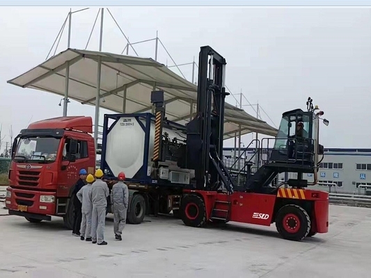 Wózek do pustego kontenera silnika CUMMINS z ładunkiem 8000 kg
